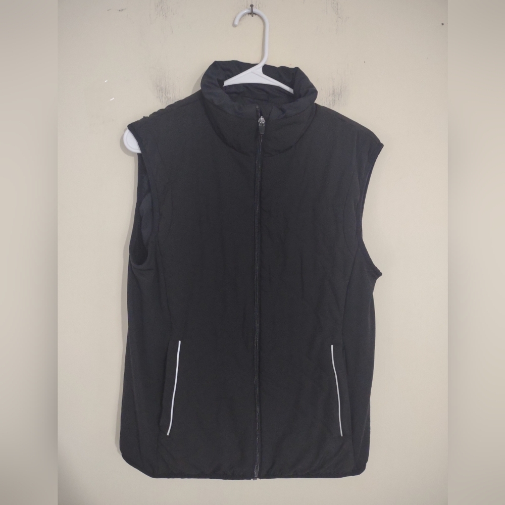 ZYIA Black Puffer Vest